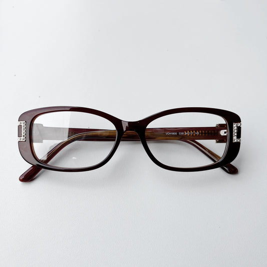 Laila Bayonetta Jewel-Detail Eyeglass Frame - Acetate