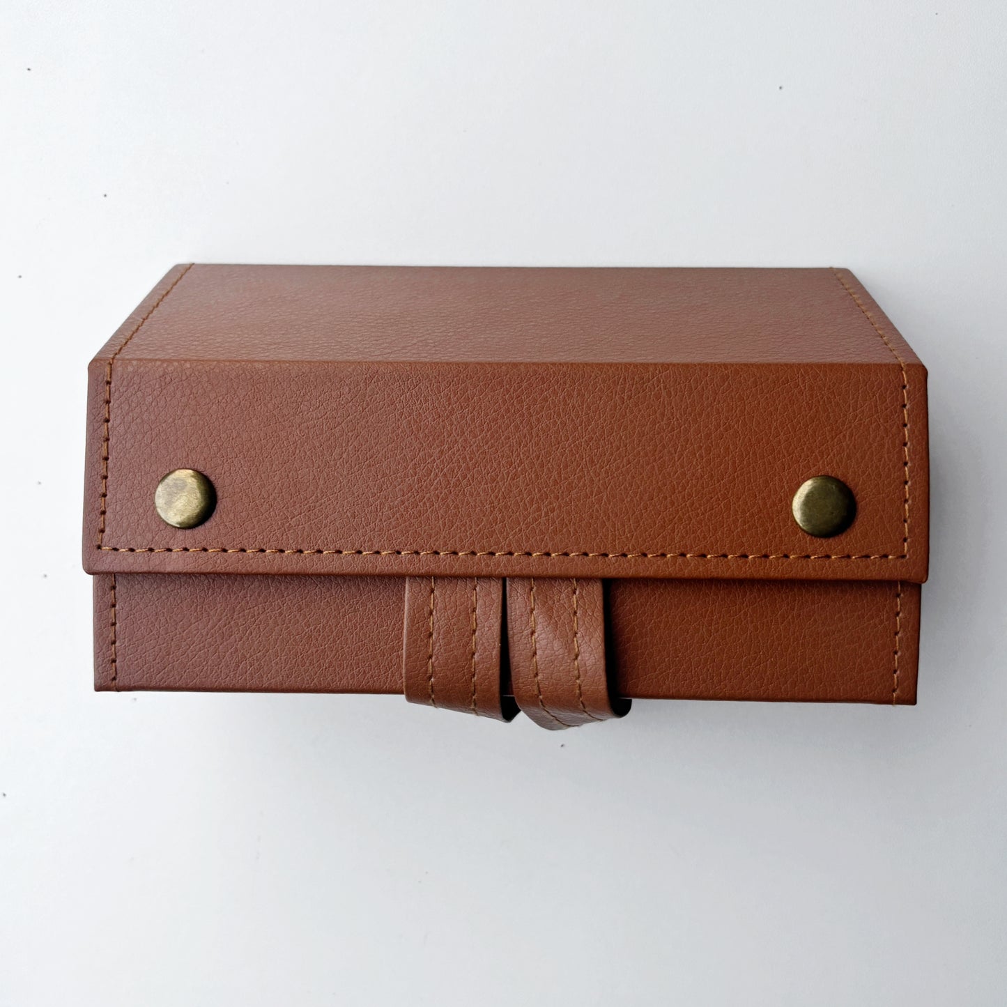 2 in 1 Leather Glasses Box and Protective Eyewear Case
- Brown & Black