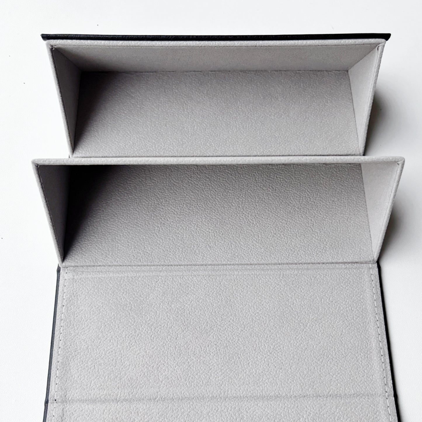 2 in 1 Leather Glasses Box and Protective Eyewear Case
 - Brown & Black