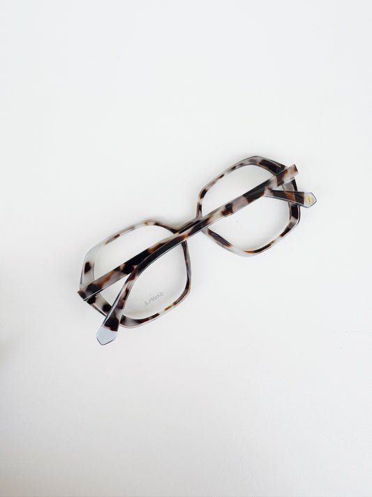 Print Hexagon Acetate Frames