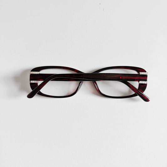 Laila Bayonetta Jewel-Detail Eyeglass Frame - Acetate